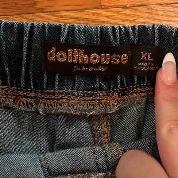 Brand new dollhouse Jean shorts! - Picture 2 of 4